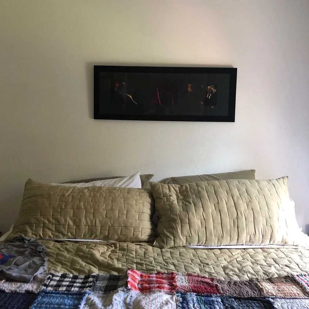 Crate & and Barrel Quilted Pillow Sham